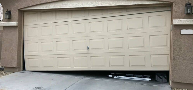 garage-door-bent-off-track-repair in Perth